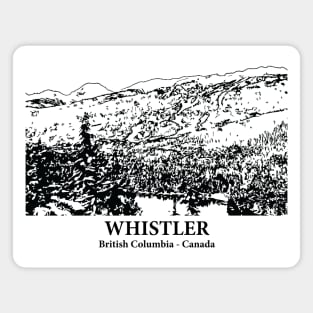 Whistler - British Columbia Magnet